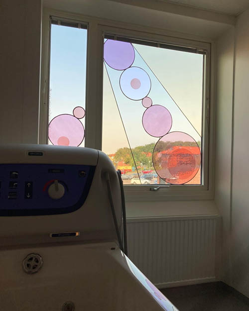 Lens Flare Window for Lasarettet Trelleborg